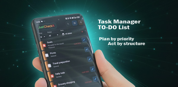 Task Manager — mobile banner